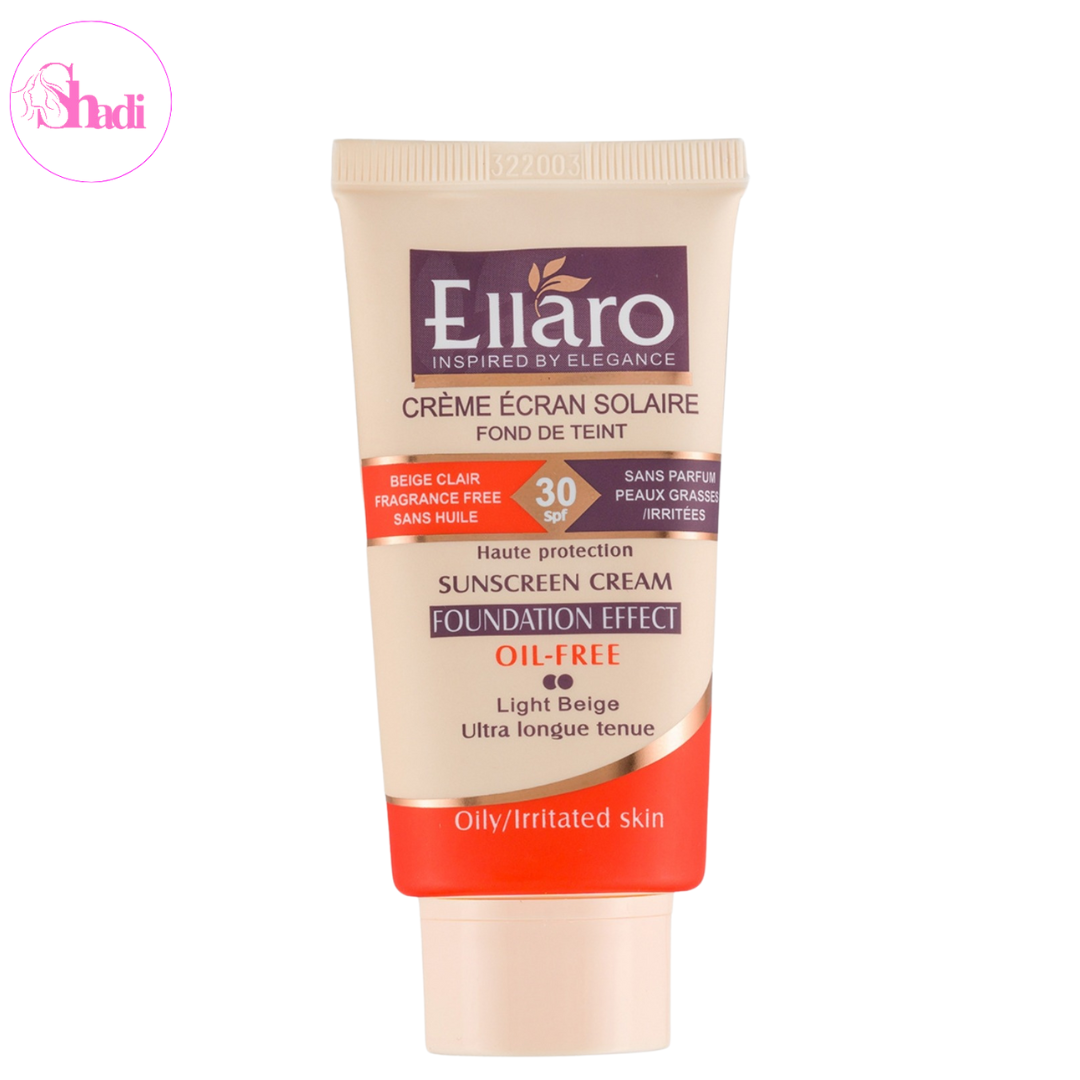 کرم ضدآفتاب بژ الارو ELLARO SPF30