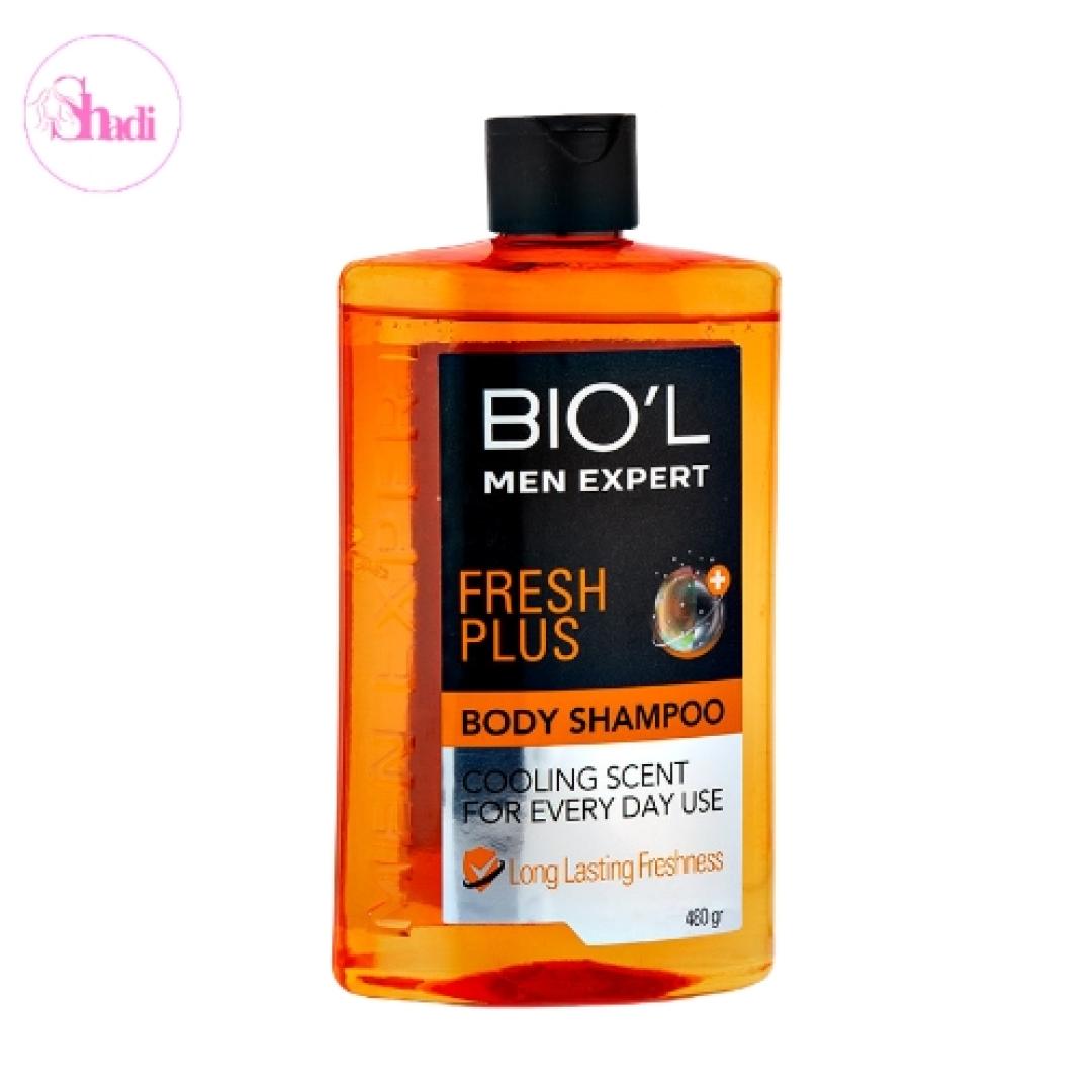 شامپو بدن آقایان بیول مدل Fresh plus حجم 480ml