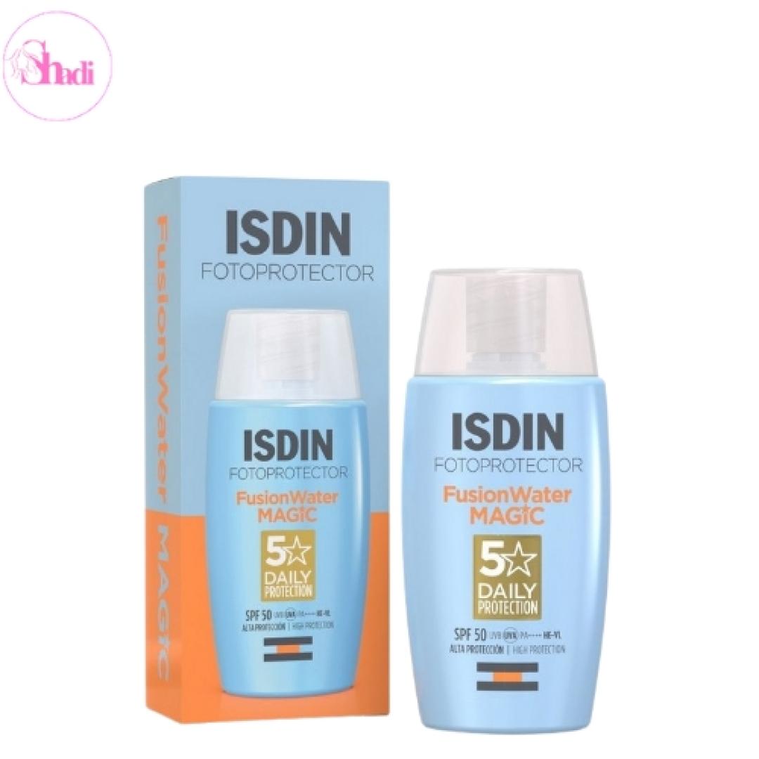 ضد آفتاب فیوژن واتر SPF50 بی رنگ ایزدین اصل