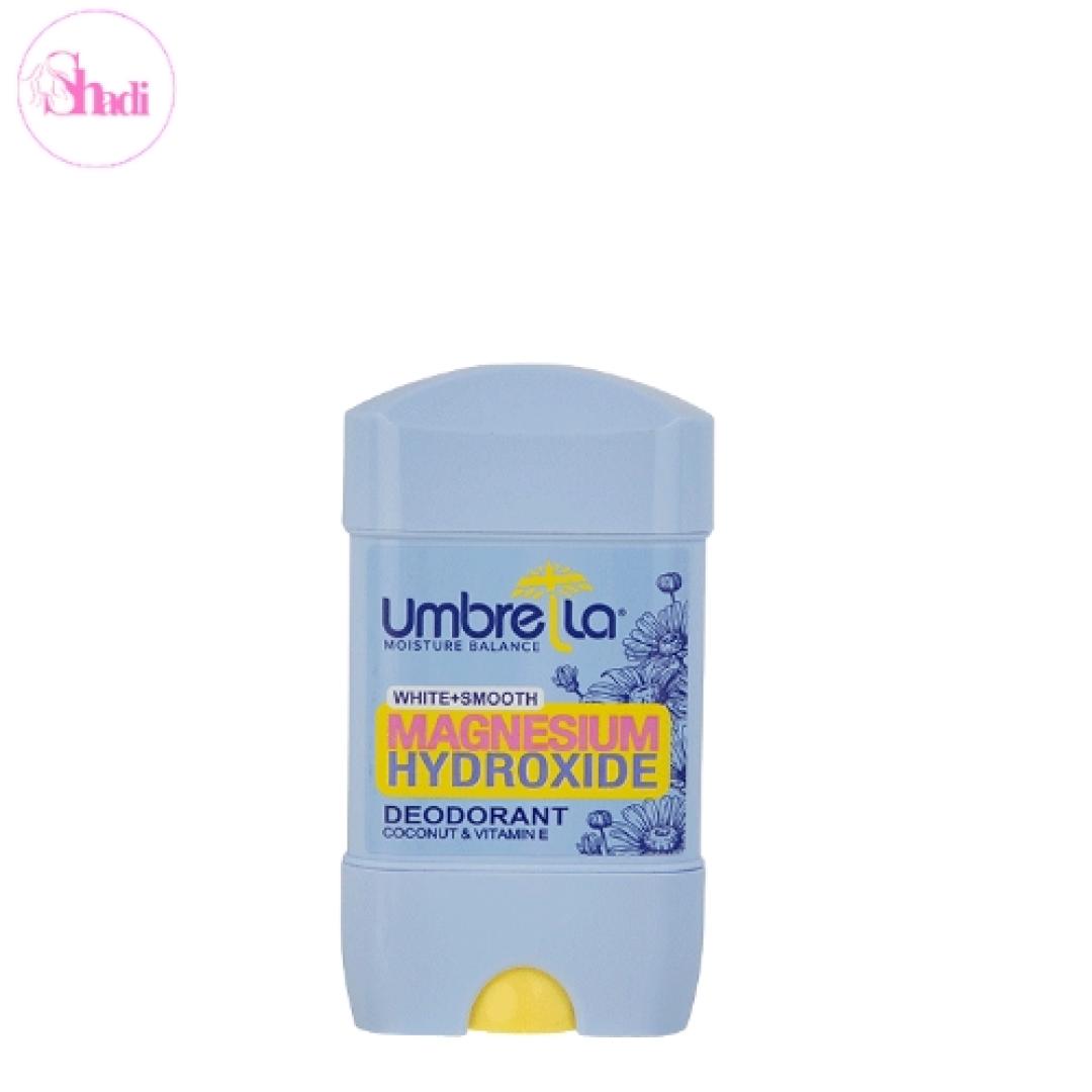 مام رول ضد تعریق زنانه آمبرلا مدل WHITE+SMOOTH حجم 75 میلی لیتر